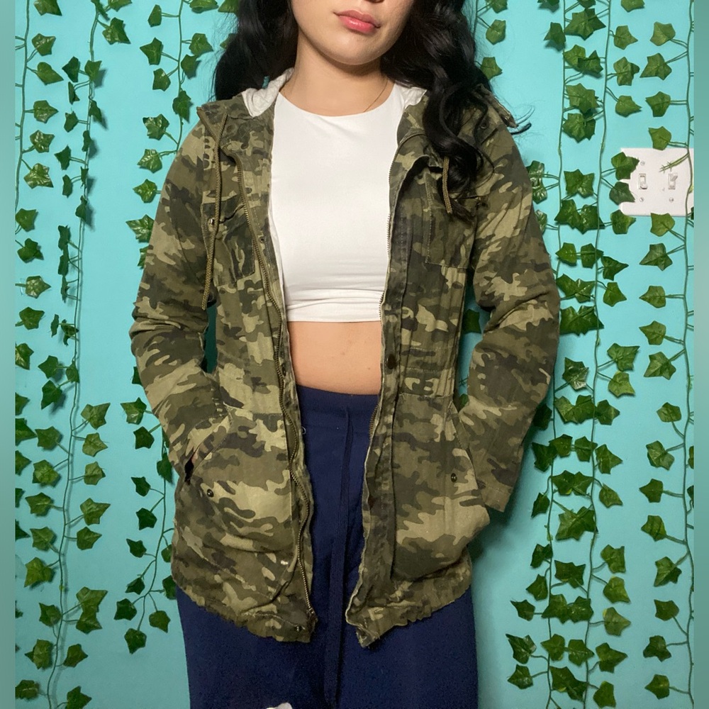 army green jacket